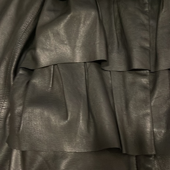 Diane Von Furstenberg Leather Jacket - Picture 2 of 8